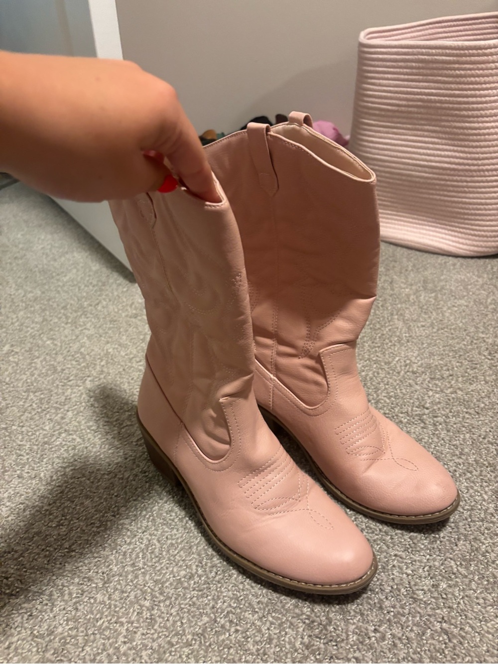 Pink Cowgirl Boots